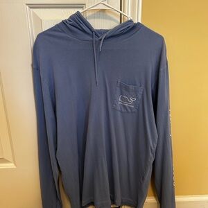 Vineyard Vines Blue Hoodie Sweatshirt